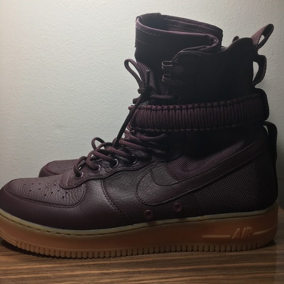 sf af1 deep burgundy